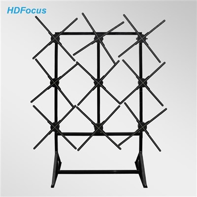 Pantalla de paret de vídeo amb projector hologràfic 3x3